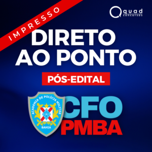 Módulos Direto ao Ponto CFO PMBA - Impresso