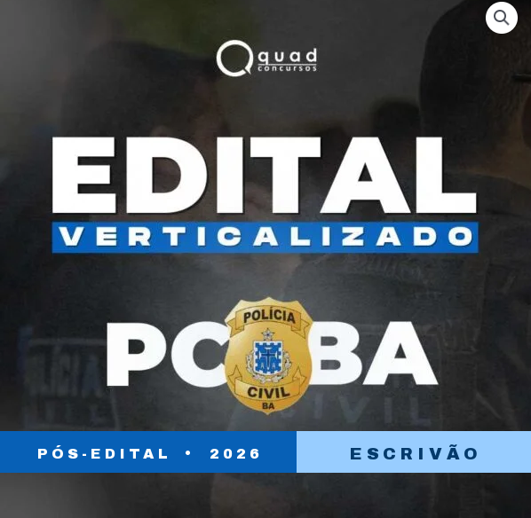 EDITAL VERTICALIZADO PCBA - ESCRIVÃO - PÓS EDITAL (2026)