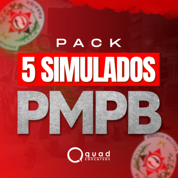 Pack de 05 Simulados - PMCE