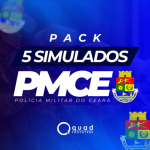 Pack de 05 Simulados - PMPB