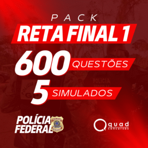 Simulados PF - Pack Reta Final 01