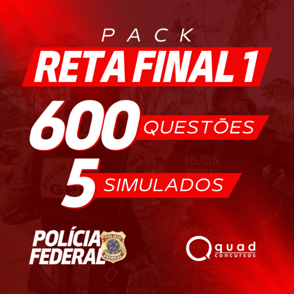 Simulados PF - Pack Reta Final 01