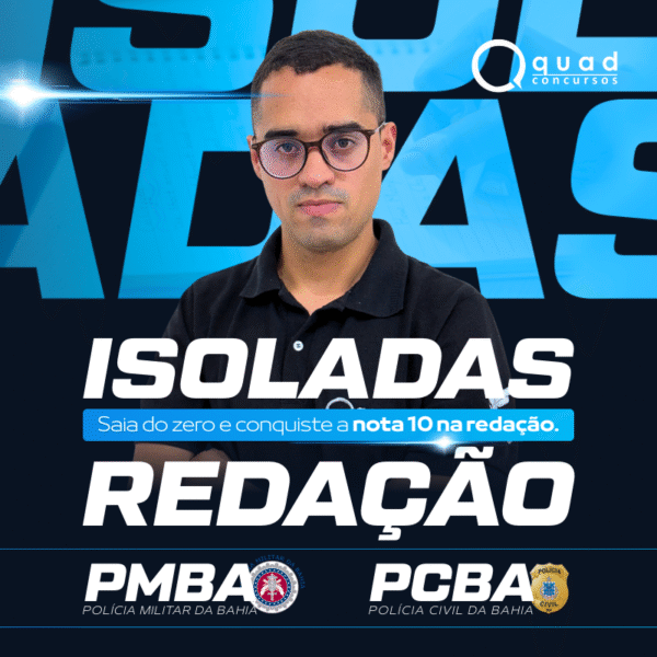 Isoladas de Redação - Professor: Rodrigo