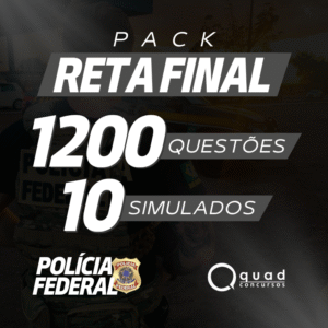 Simulados PF - Pack Reta Final com 10 simulados