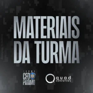 Materiais Diários - Turma CFO Patamo (manhã)