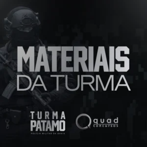 MATERIAIS DIÁRIOS – SD PATAMO [N] (08/06)