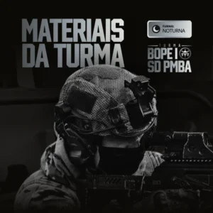 MATERIAIS DIÁRIOS – TURMA SD BOPE I [N] (13/10)