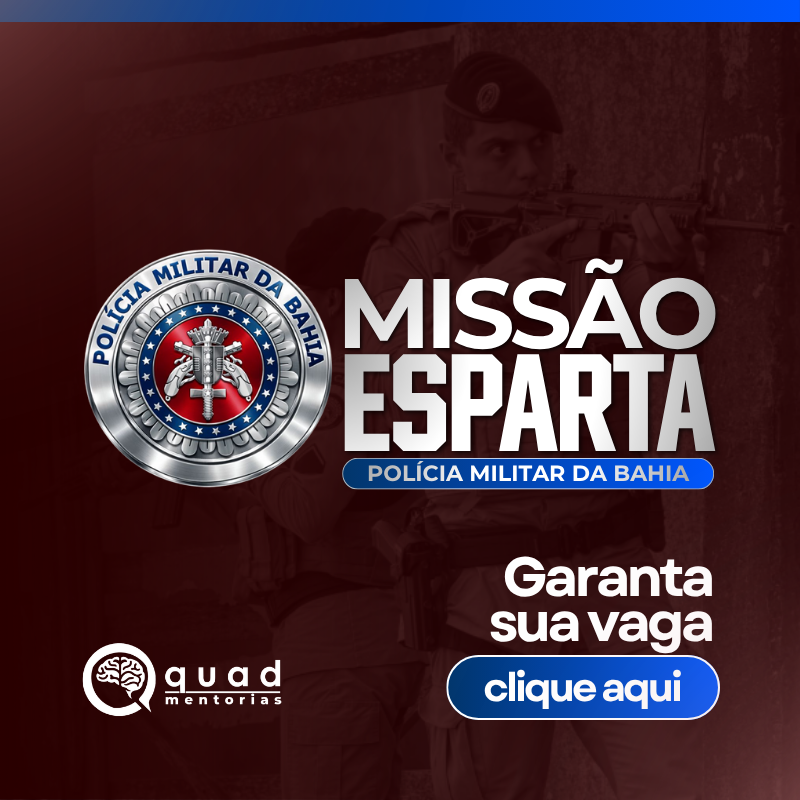 MISSÃO ESPARTA – SD PMBA