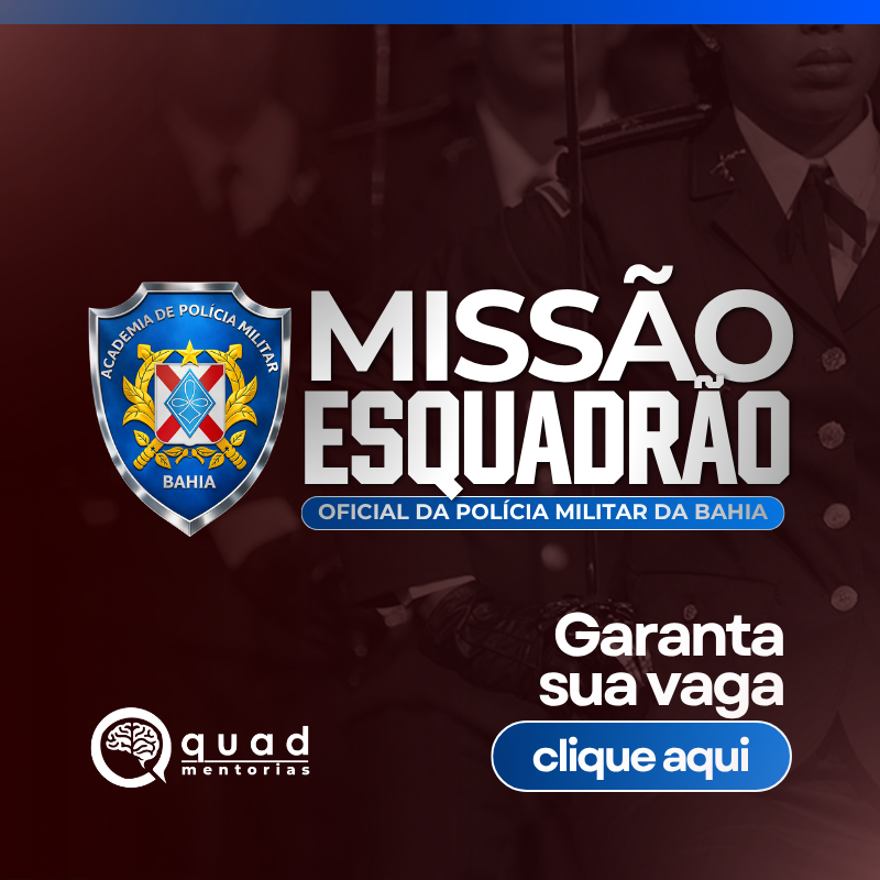 MISSÃO ESQUADRÃO – CFOPMBA
